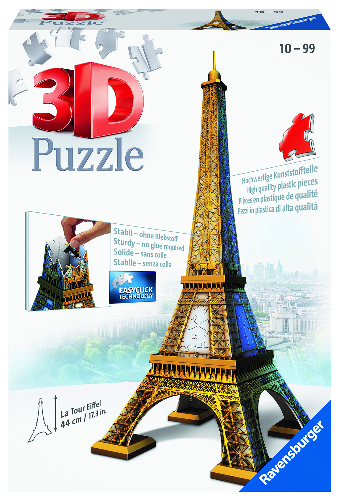 Ravensburger 3D puzzle Eiffelova veža, 216 dielikov